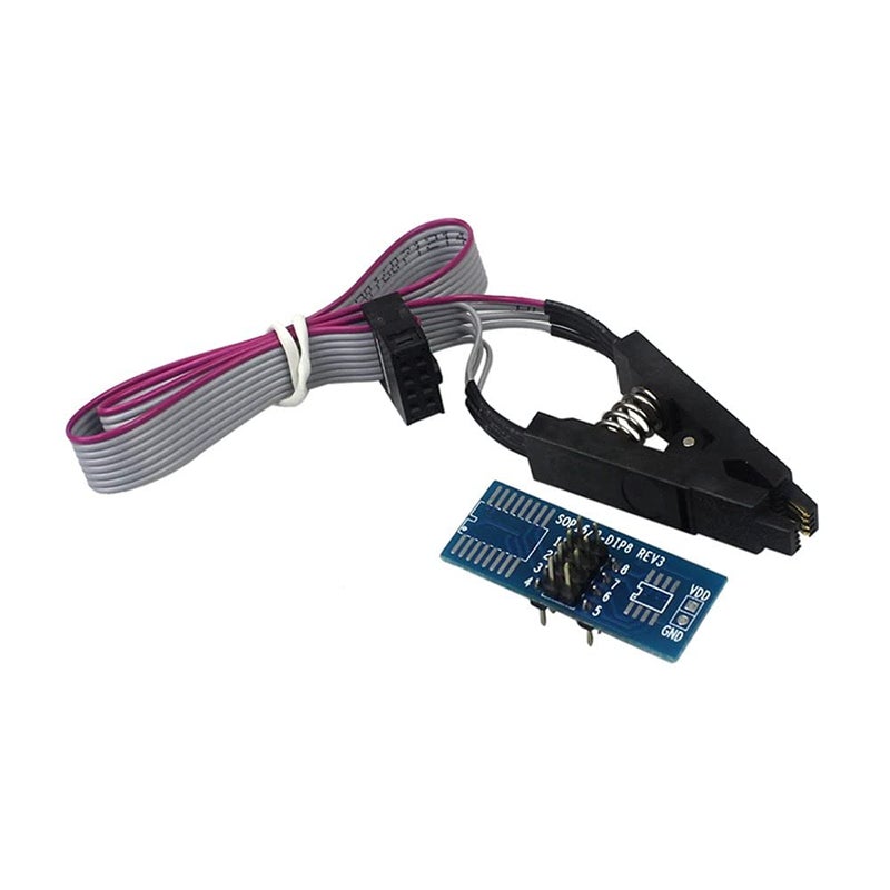 Ximimark 1 Set SOIC8 SOP8 Flash Chip IC Test Clips Socket Adpter BIOS/24/25/93/95 Programmer - Image 3